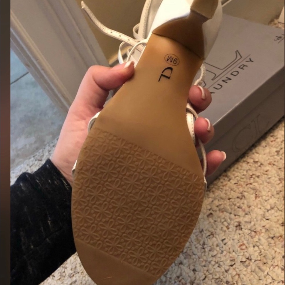 CL Laundry Strappy Heels - Picture 2 of 2